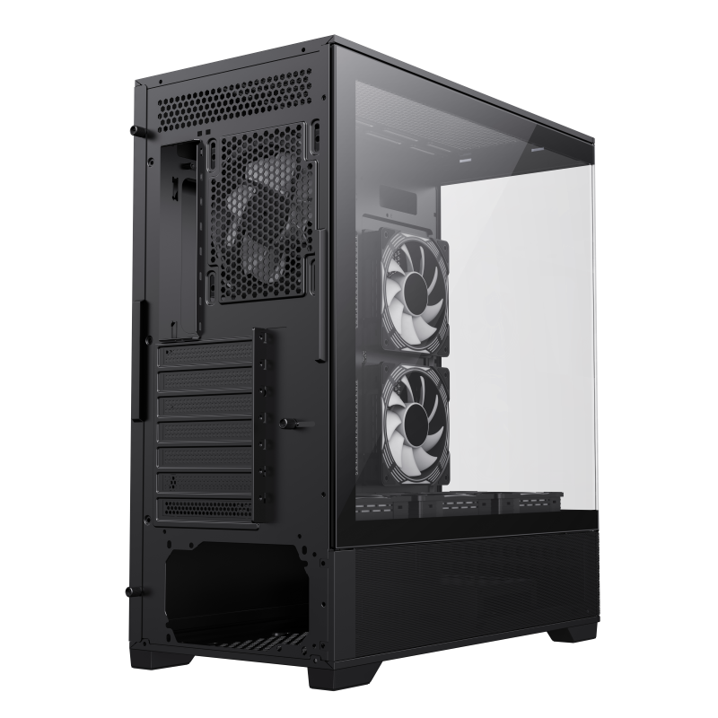 GAMEMAX HYPE Black ATX ARGB GAMING CASE GAMEMAX HYPE Black ATX ARGB GAMING CASE